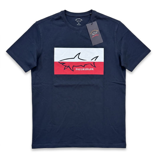 Paul&Shark print cotton crew neck T-Shirt