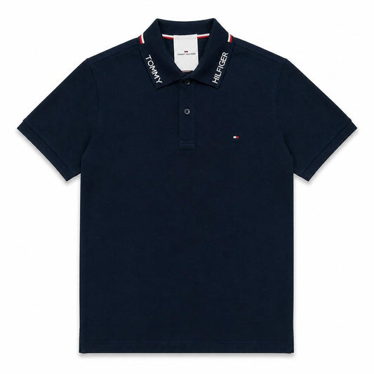 Tommy Hilfiger Signature Collar 100% Cotton Polo Shirt