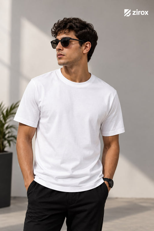 Essential 100% cotton Basic T-Shirt