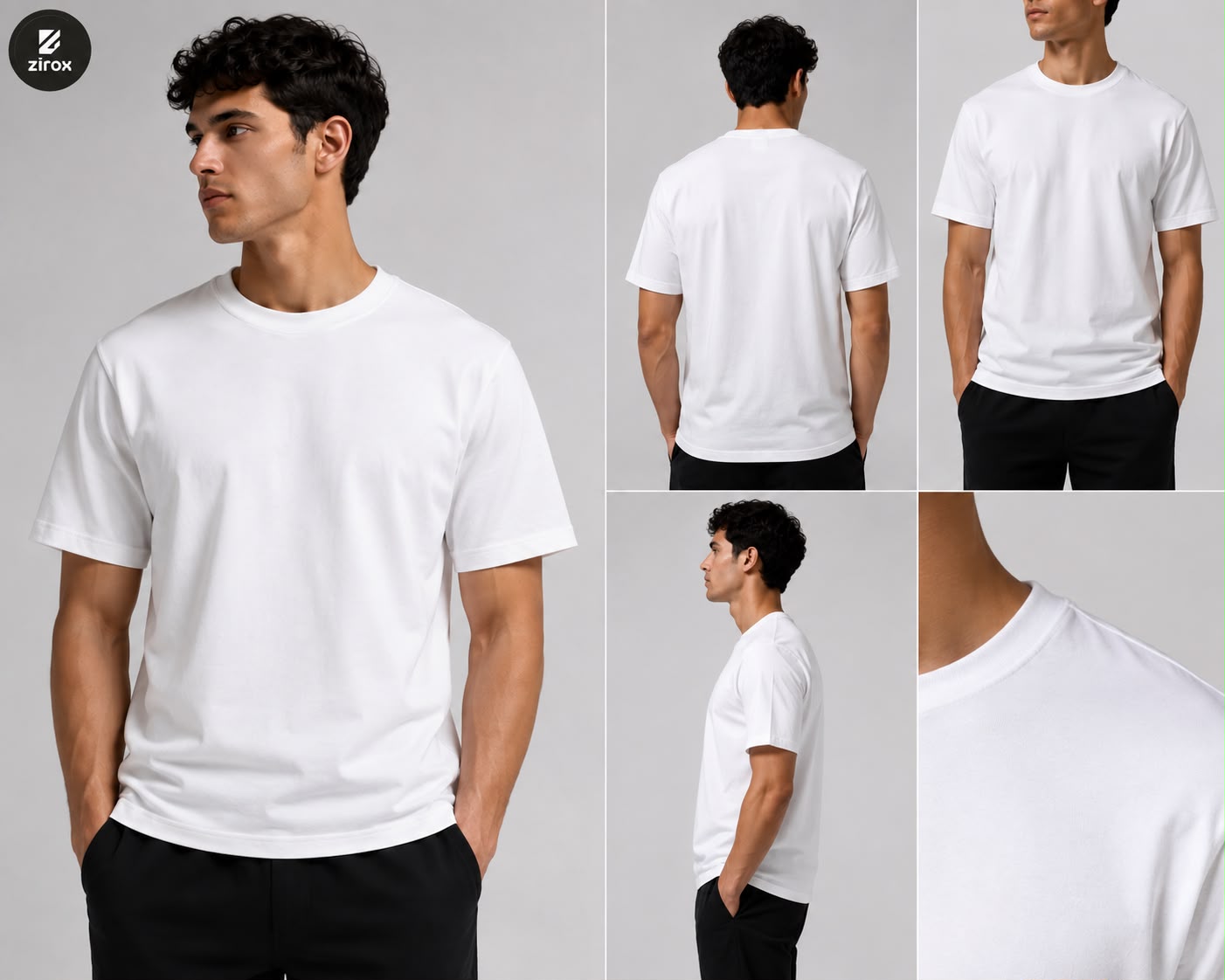 Essential 100% cotton Basic T-Shirt