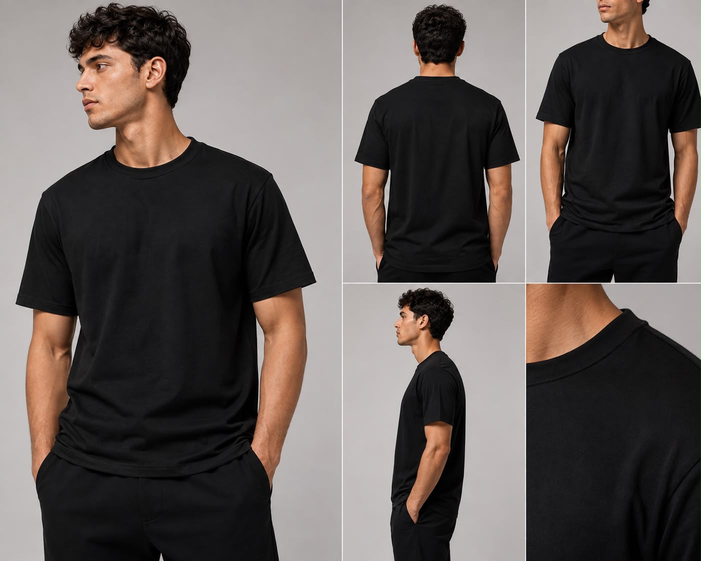 Essential 100% cotton Basic T-Shirt